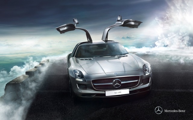 Mercedes-Benz SLS-Class AMG 2013. Desktop wallpaper