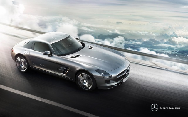 Mercedes-Benz SLS-Class AMG 2013. Desktop wallpaper