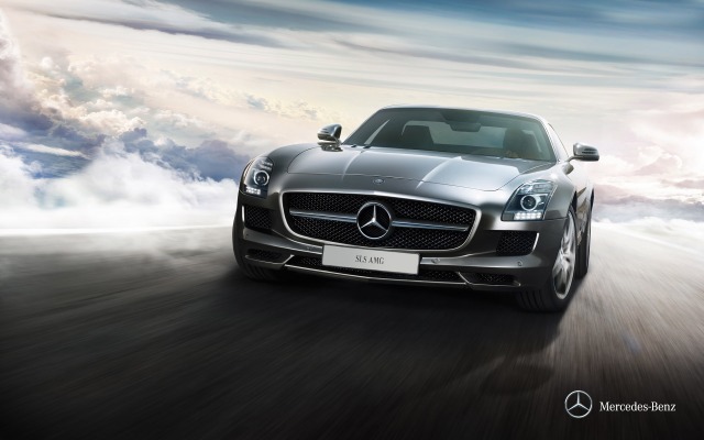 Mercedes-Benz SLS-Class AMG 2013. Desktop wallpaper