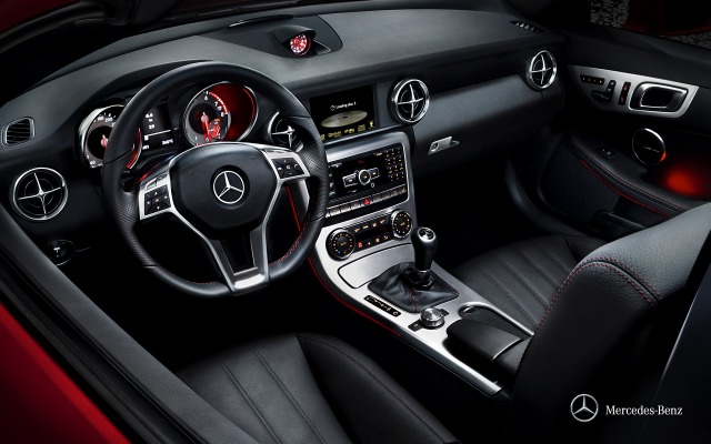 Mercedes-Benz SLK-Class 2013. Desktop wallpaper