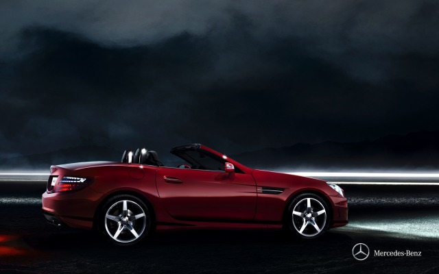 Mercedes-Benz SLK-Class 2013. Desktop wallpaper