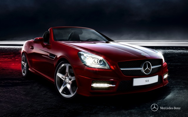 Mercedes-Benz SLK-Class 2013. Desktop wallpaper