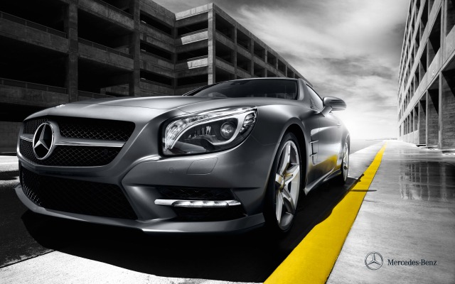 Mercedes-Benz SL-Class 2013. Desktop wallpaper