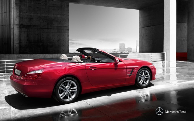 Mercedes-Benz SL-Class 2013. Desktop wallpaper