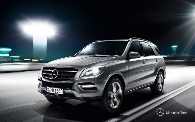 Mercedes-Benz M-Class 2013. Desktop wallpaper