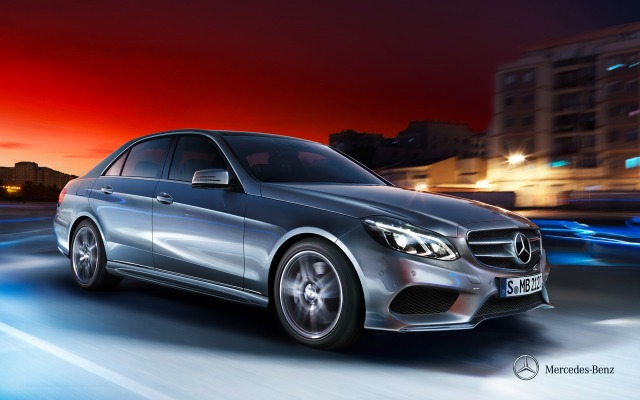 Mercedes-Benz E-Class Saloon 2013. Desktop wallpaper