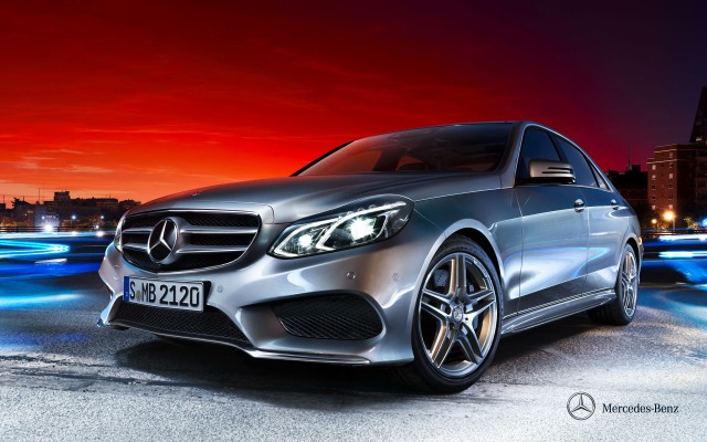 Mercedes-Benz E-Class Saloon 2013. Desktop wallpaper