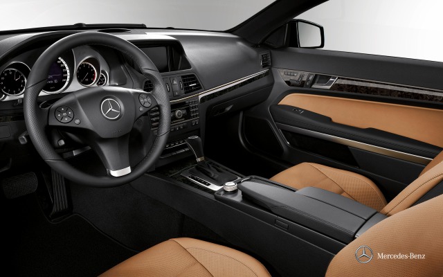 Mercedes-Benz E-Class Cabriolet 2013. Desktop wallpaper