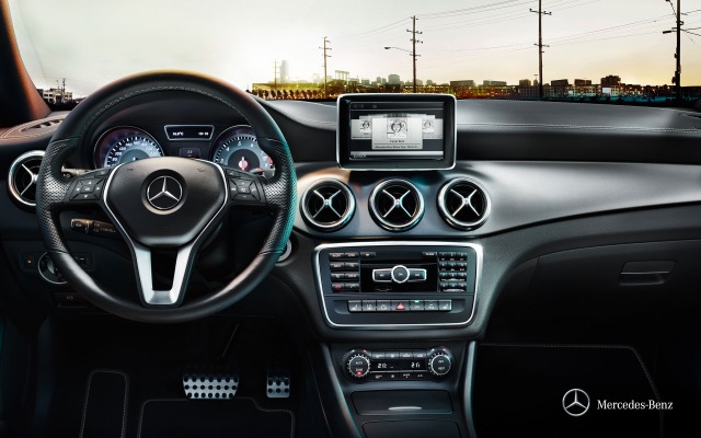 Mercedes-Benz CLA-Class 2013. Desktop wallpaper