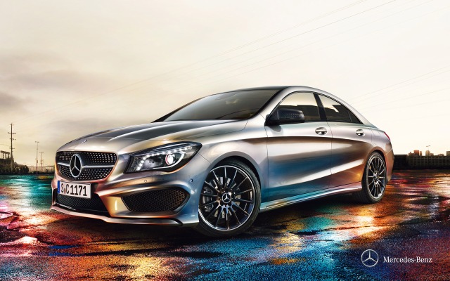 Mercedes-Benz CLA-Class 2013. Desktop wallpaper