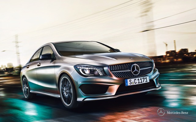 Mercedes-Benz CLA-Class 2013. Desktop wallpaper