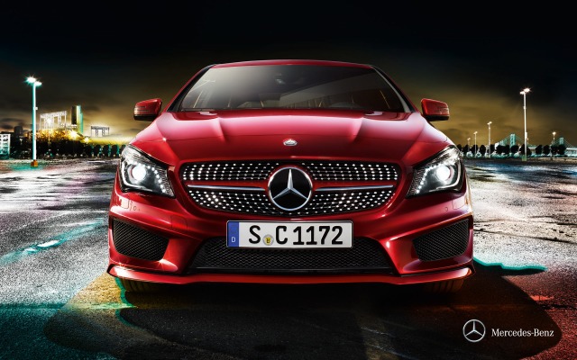 Mercedes-Benz CLA-Class 2013. Desktop wallpaper