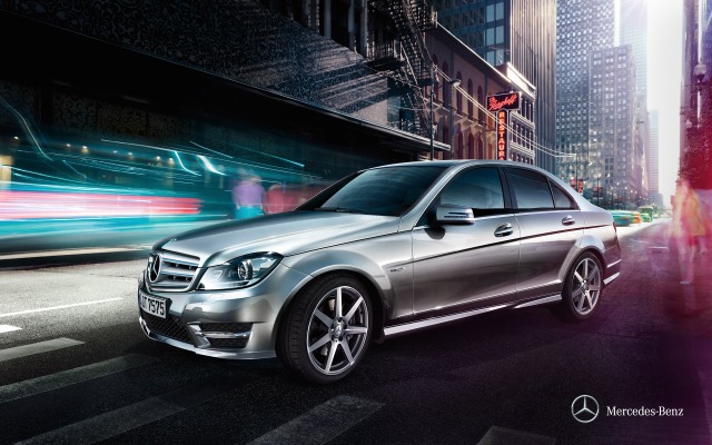 Mercedes-Benz C-Class Sedan 2013. Desktop wallpaper