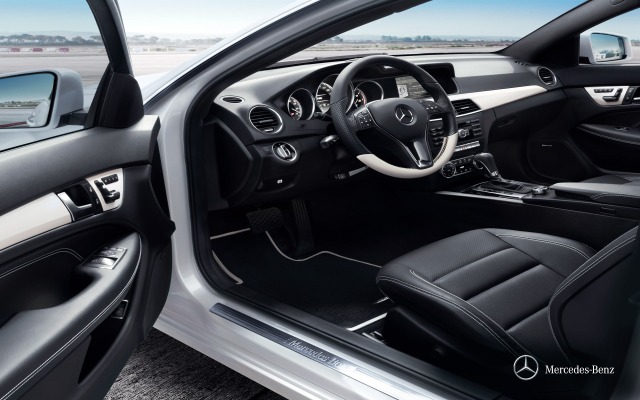 Mercedes-Benz C-Class 2013. Desktop wallpaper