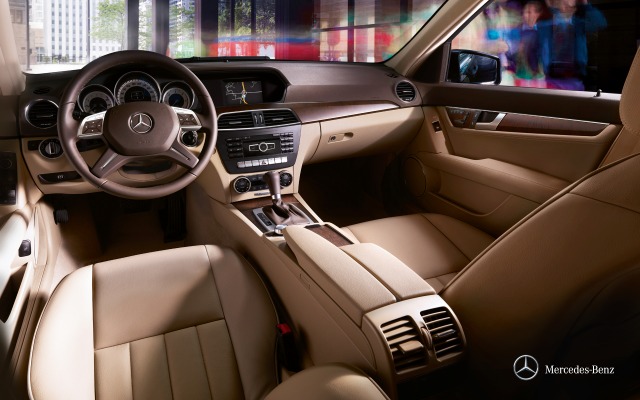 Mercedes-Benz C-Class 2013. Desktop wallpaper