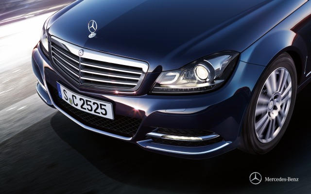 Mercedes-Benz C-Class 2013. Desktop wallpaper