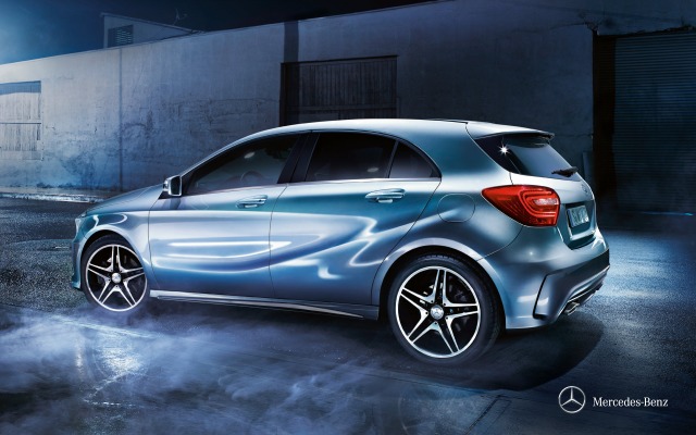 Mercedes-Benz A-Class 2013. Desktop wallpaper