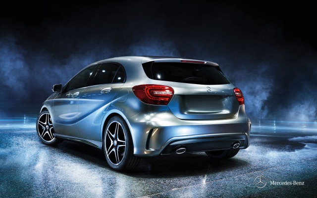 Mercedes-Benz A-Class 2013. Desktop wallpaper