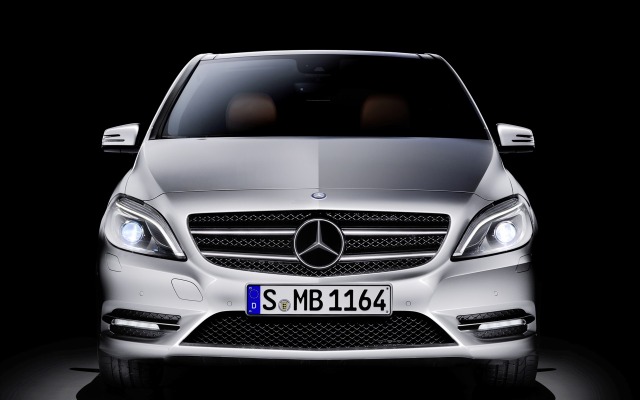 Mercedes-Benz B-Class 2012. Desktop wallpaper