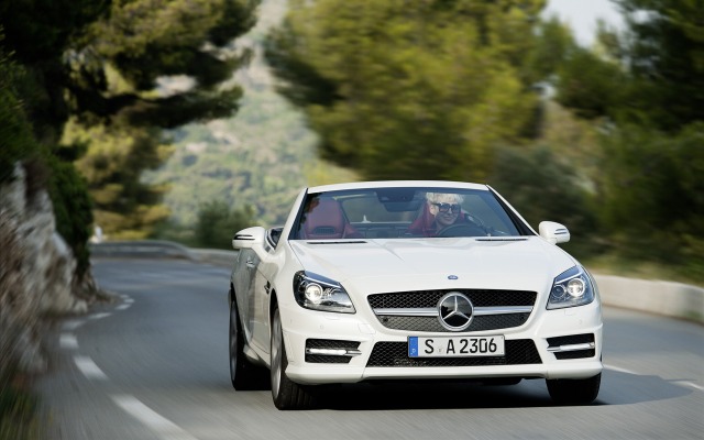 Mercedes-Benz SLK 250 CDI 2012. Desktop wallpaper