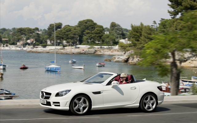 Mercedes-Benz SLK 250 CDI 2012. Desktop wallpaper