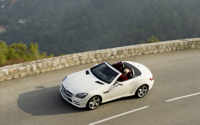 Mercedes-Benz SLK 250 CDI 2012. Desktop wallpaper