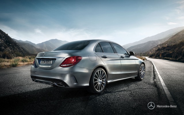 Mercedes-Benz C-Class 2015. Desktop wallpaper