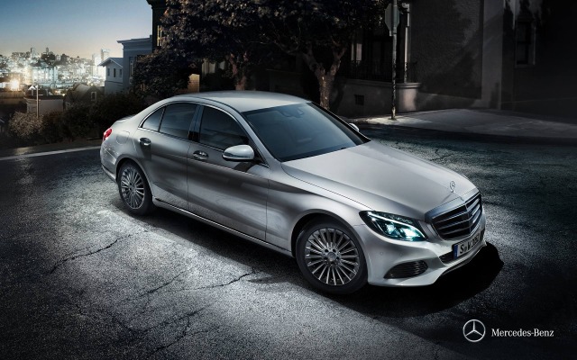 Mercedes-Benz C-Class 2015. Desktop wallpaper