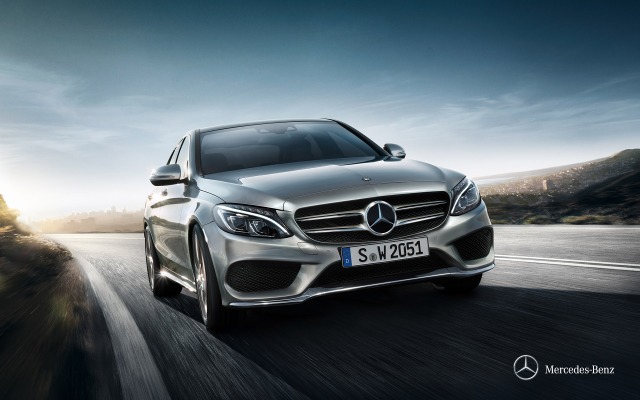 Mercedes-Benz C-Class 2015. Desktop wallpaper