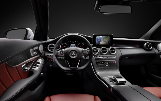 Mercedes-Benz C-Class 2015. Desktop wallpaper