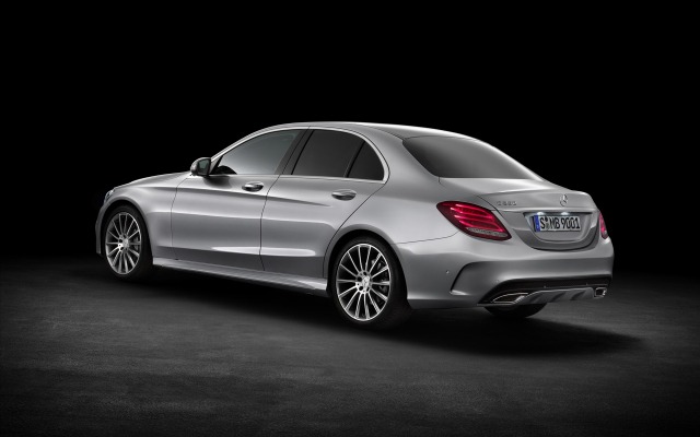 Mercedes-Benz C-Class 2015. Desktop wallpaper