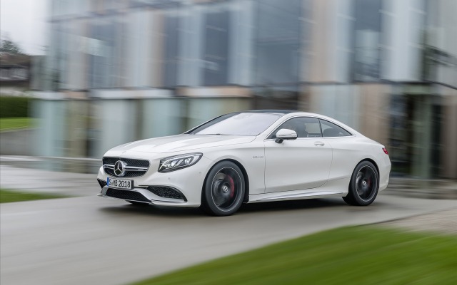 Mercedes-AMG S 63 Coupe 2015. Desktop wallpaper