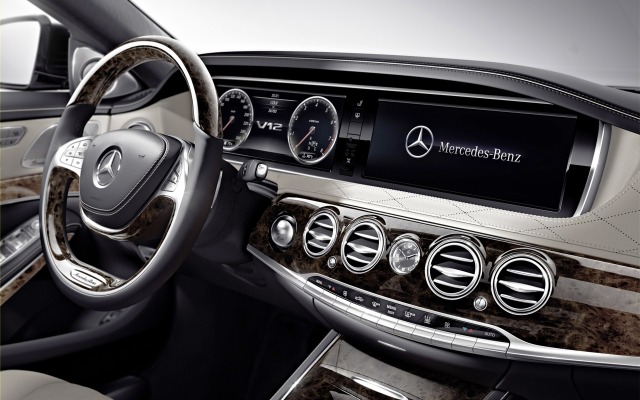 Mercedes-Benz S 600 2014. Desktop wallpaper