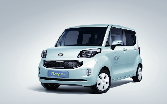 Kia Ray EV 2012. Desktop wallpaper