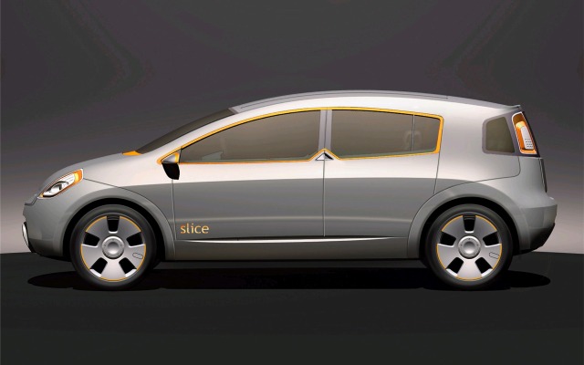 Kia KCD-1 Slice Concept 2003. Desktop wallpaper