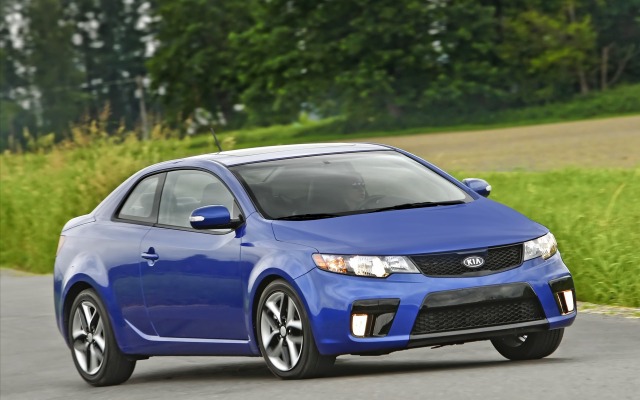 Kia Forte Koup 2011. Desktop wallpaper