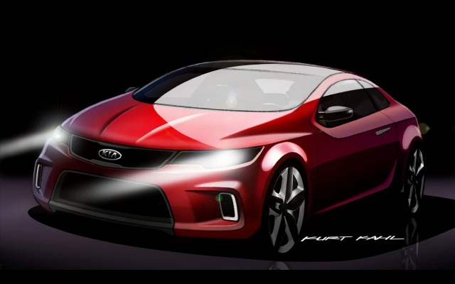 Kia Koup Concept. Desktop wallpaper