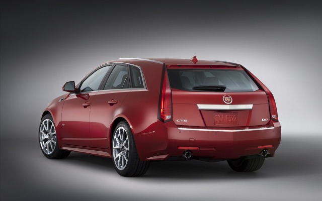 Cadillac CTS-V Wagon 2012. Desktop wallpaper