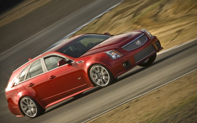 Cadillac CTS-V Wagon 2012. Desktop wallpaper