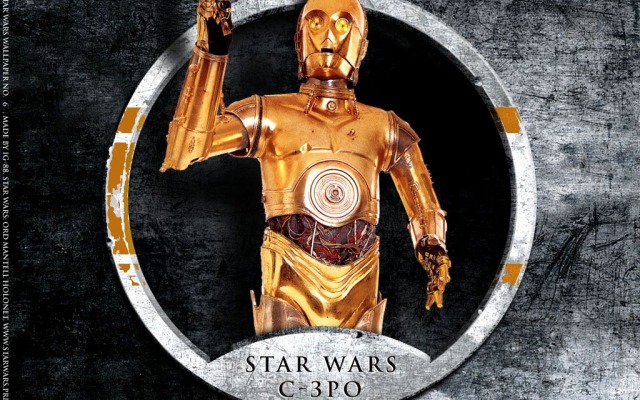 C-3PO. Desktop wallpaper