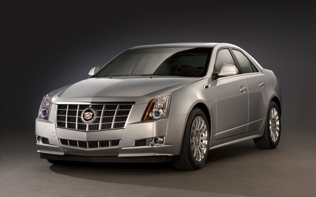 Cadillac CTS 2012. Desktop wallpaper