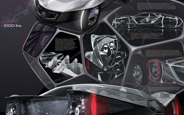 Cadillac Aera Concept 2010. Desktop wallpaper