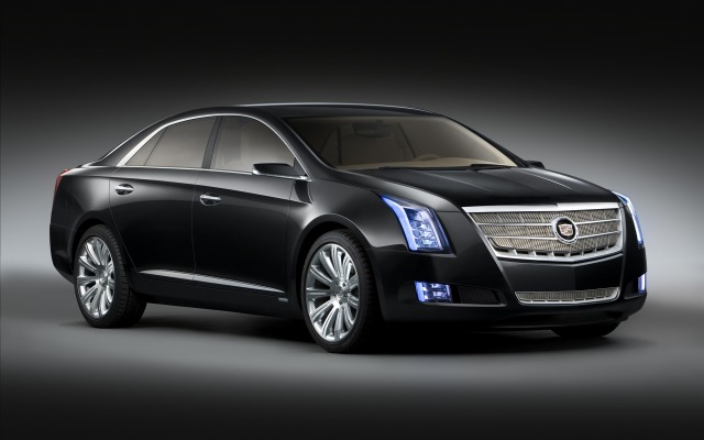 Cadillac XTS Platinum Concept. Desktop wallpaper