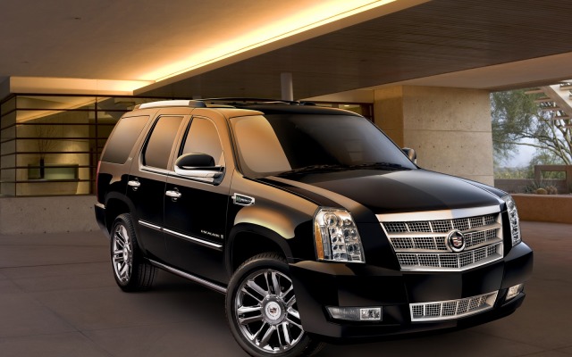 Cadillac Escalade Platinum Hybrid 2009. Desktop wallpaper