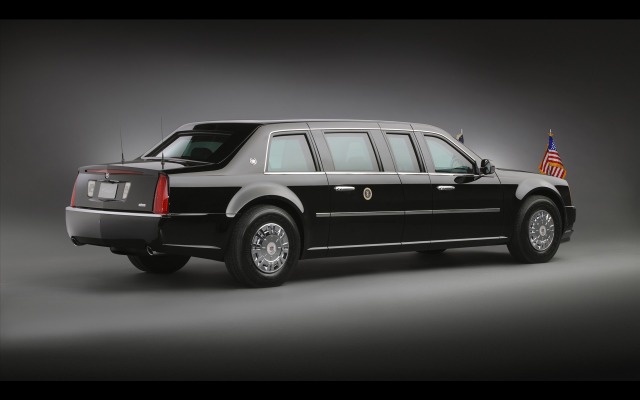 Cadillac Presidential Limousine 2009. Desktop wallpaper