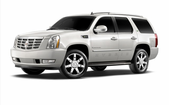 Cadillac Escalade Hybrid 2009. Desktop wallpaper