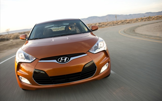 Hyundai Veloster 2012. Desktop wallpaper