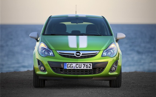 Opel Corsa 2011. Desktop wallpaper