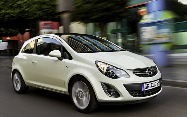 Opel Corsa 2011. Desktop wallpaper