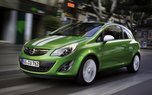 Opel Corsa 2011. Desktop wallpaper